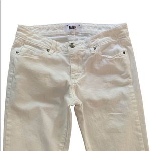 Paige White Skinny Jeans